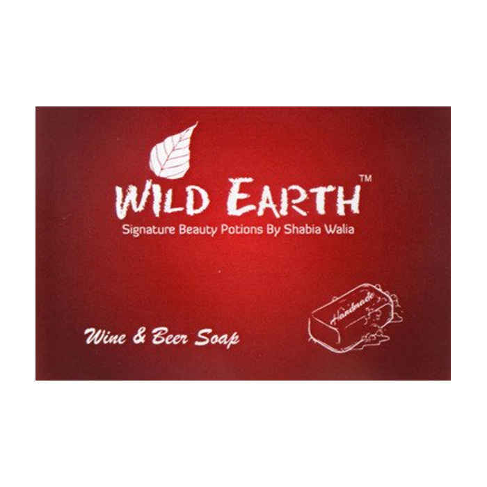 Buy Wild Earth Drunken Wine And Beer Soap (100 g) - Purplle