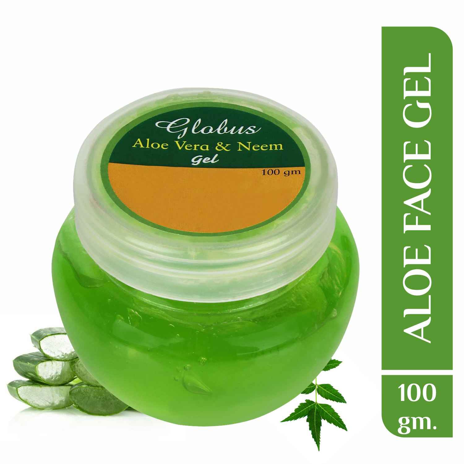 Buy Globus Naturals Aloe Vera & Neem Face Gel 100 gms - Purplle