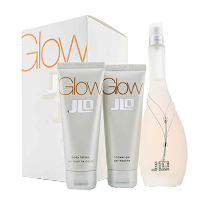 Buy Jennifer Lopez Glow Gift Set (100 ml) Edt Perfume (75 ml) Lotion And (75 ml) Shower Gel For Women - Purplle