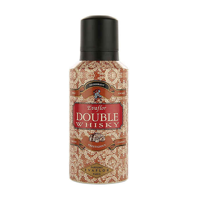 Buy Evaflor Double Whisky Deodorant For Men (150 ml) - Purplle