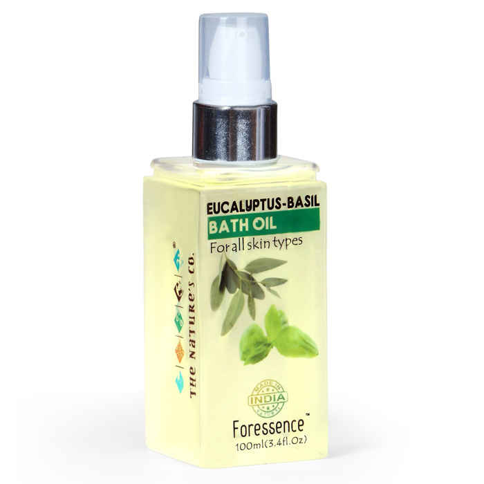 Buy The Natures Co. Eucalyptus Basil Bath Oil (100 ml) - Purplle