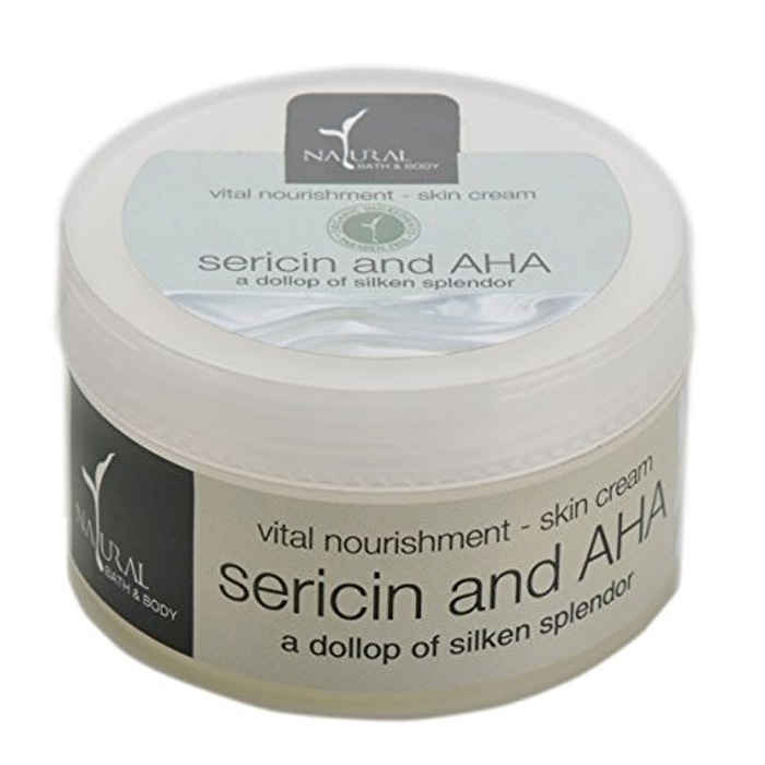 Buy Natural Bath & Body Sericin & Aha Vital Nourishment- Skin Cream (50 ml) - Purplle