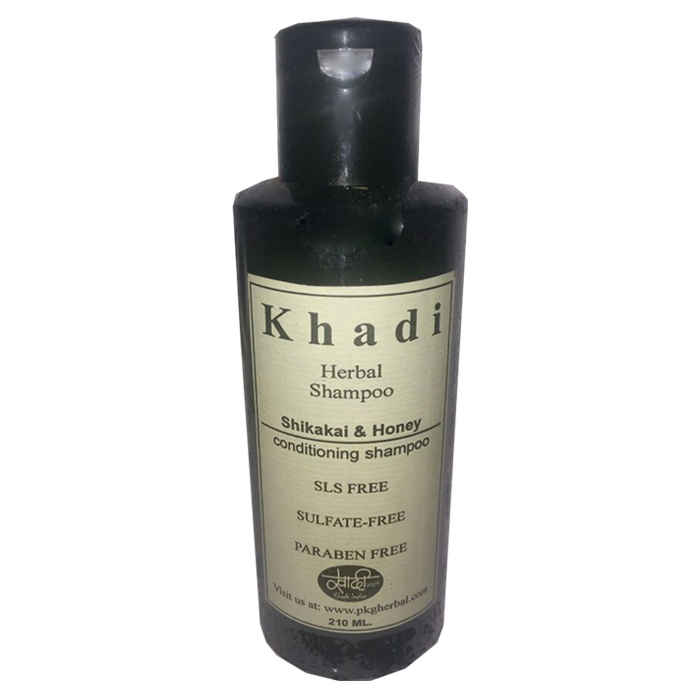 Buy Khadi Sls Free Shikakai Honey Conditioning Herbal Shampoo 210 ml - Purplle
