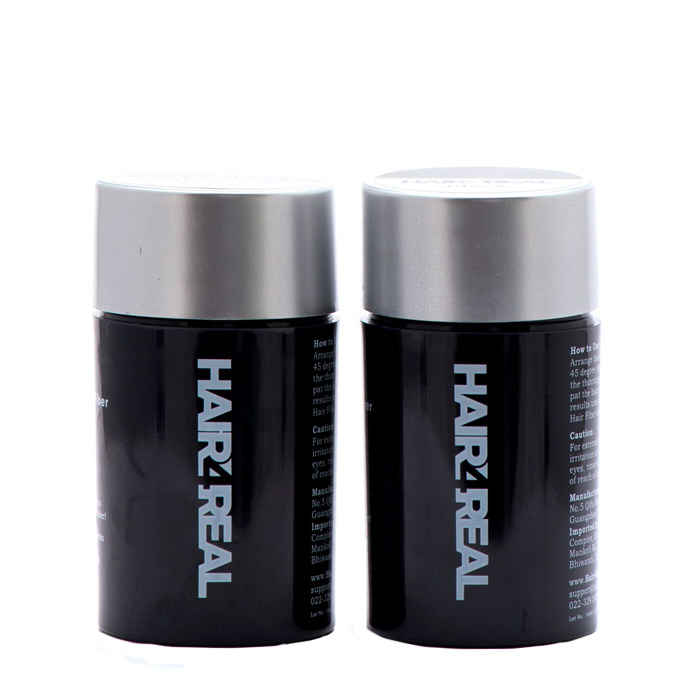 Buy Hair4Real Hair Thickening Fiber Dark Brown (12 g x 2) (Pack of 2) - Purplle