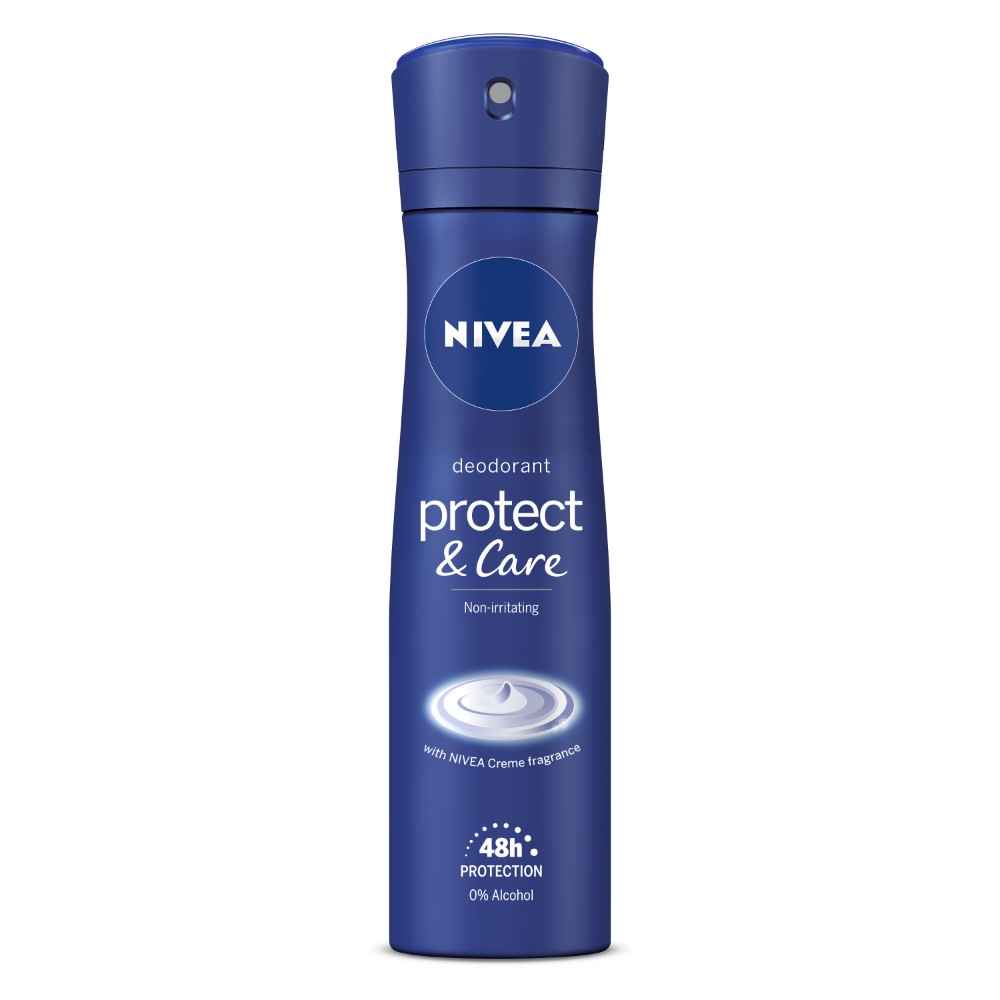 Buy NIVEA Deodorant Protect & Care Women 150ml - Purplle