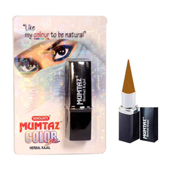 Buy K-Veda Mumtaz Colorglo Herbal Kajal - Golden Glo (2 g) - Purplle