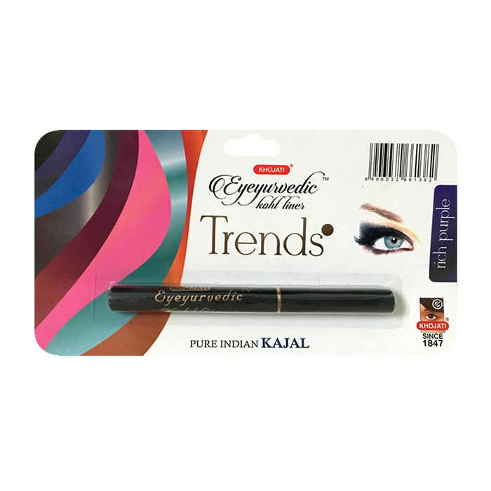 Buy K-Veda Eyeyurvedic Kohl Liner Rich Purple Pure Indian Kajal (0.25 g) - Purplle