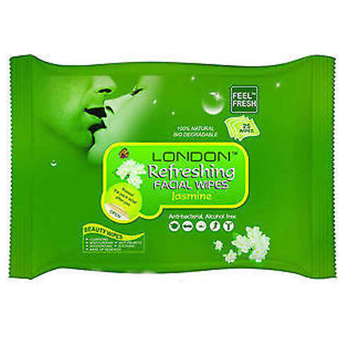 Buy London Refreshing Facial 100 Wipe Wet Face Tissue Cleansing Moisturising Set of 4 - Purplle