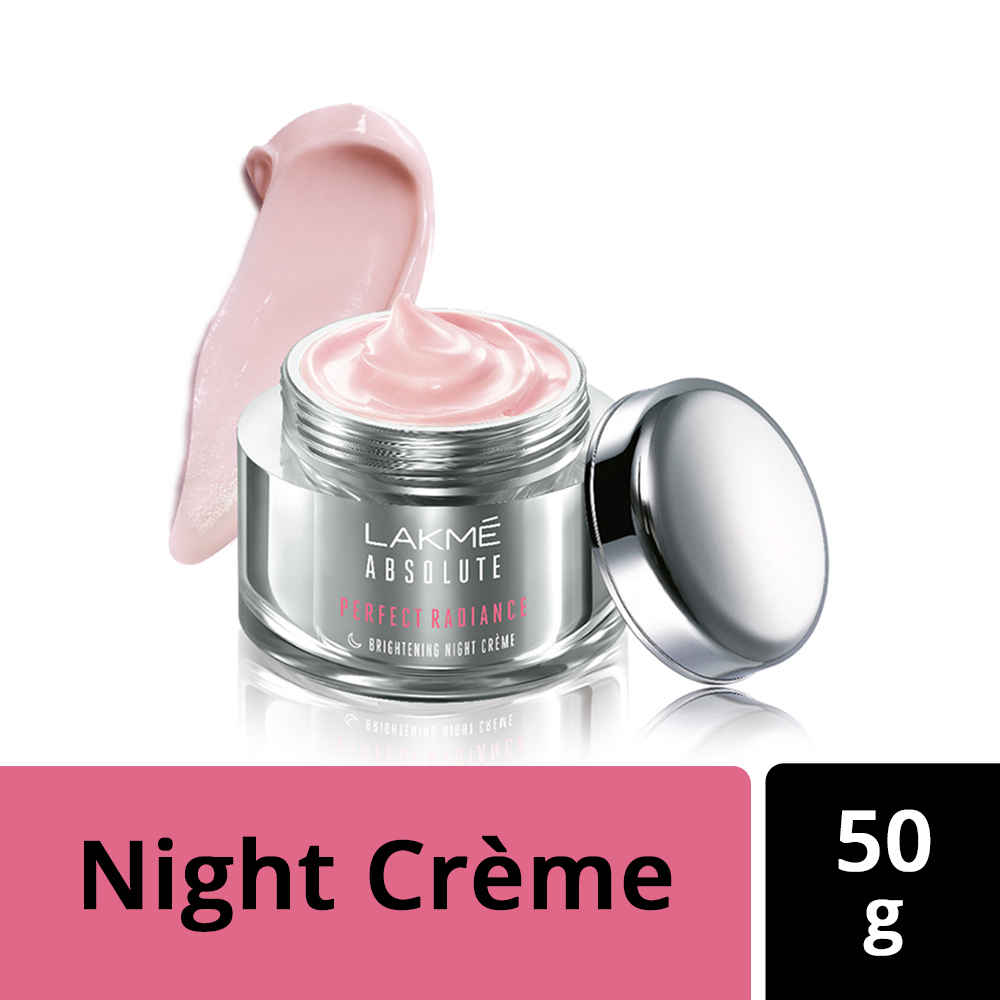 Buy Lakme Perfect Radiance Brightening Night Cream | With Niacinamide | Boosts Glow and Brightens Skin | 50G - Purplle