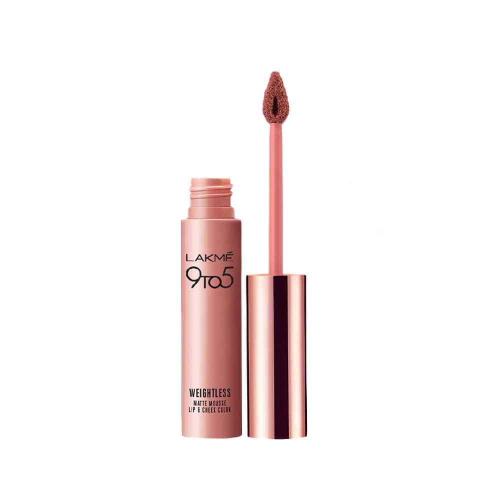Buy Lakme 9 to 5 Weightless Mousse Lip & Cheek Color Blush Velvet (9 gm) - Purplle