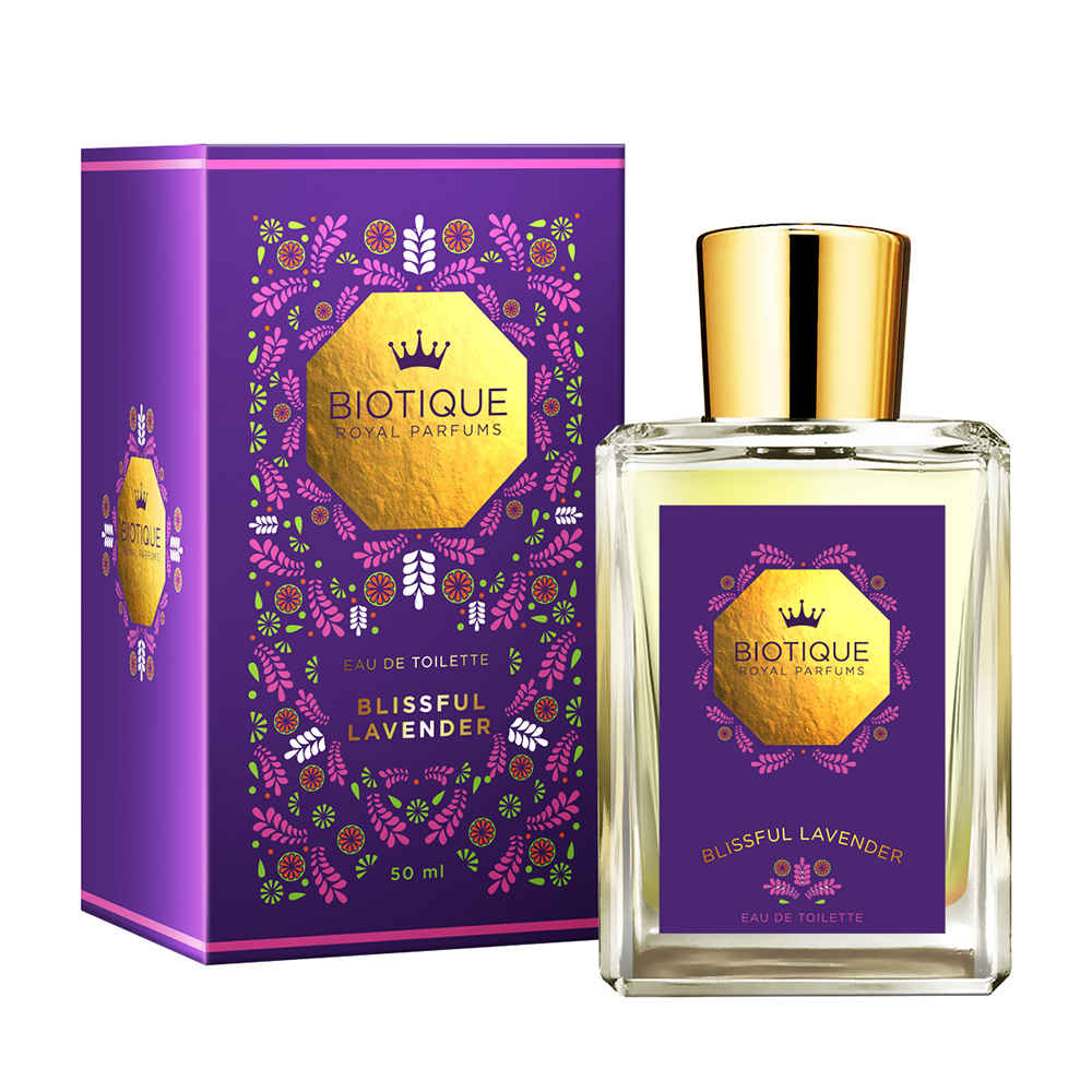 Buy Biotique Blissfull Lavender Eau De Toilette(50 ml) - Purplle