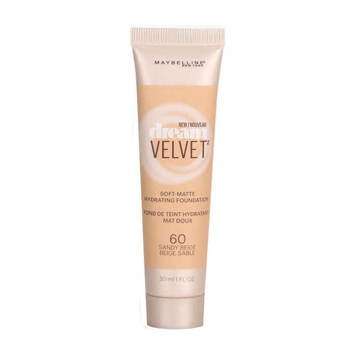 Buy Maybelline New York Dream Velvet Foundation 60 Sandy Beige (30 ml) - Purplle