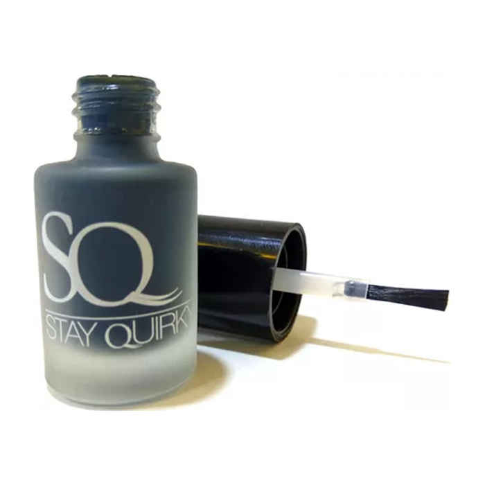 Buy Stay Quirky Nail Polish, Matte Effect, Grey - Matte Schrute 1028 (6 ml) - Purplle