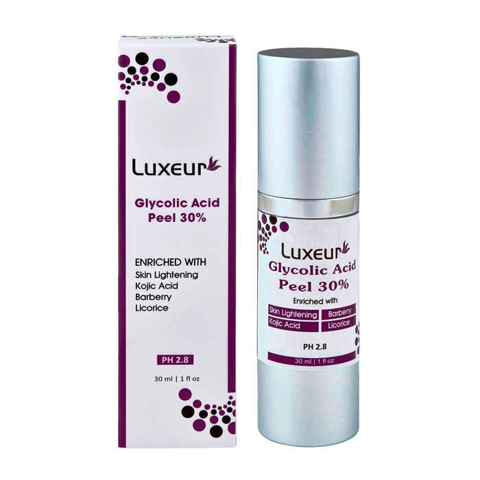 Buy Luxeur Glycolic Acid Peel 30% (30 ml) - Purplle