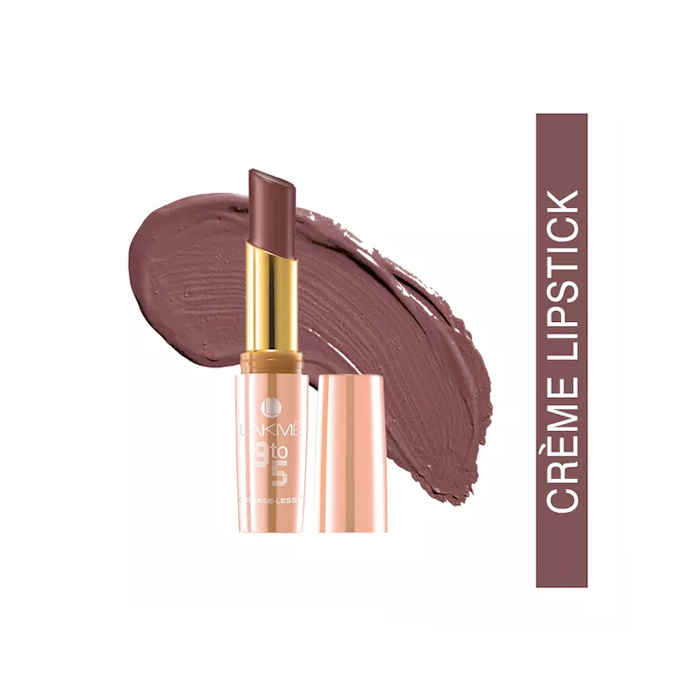 Buy Lakme 9 To 5 Creaseless Creme Lip Color CM3 Plum Pick (3.6 g) - Purplle