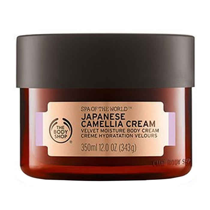 Buy The Body Shop Spa Of The World™ Japanese Camellia Cream (350 ml) - Purplle