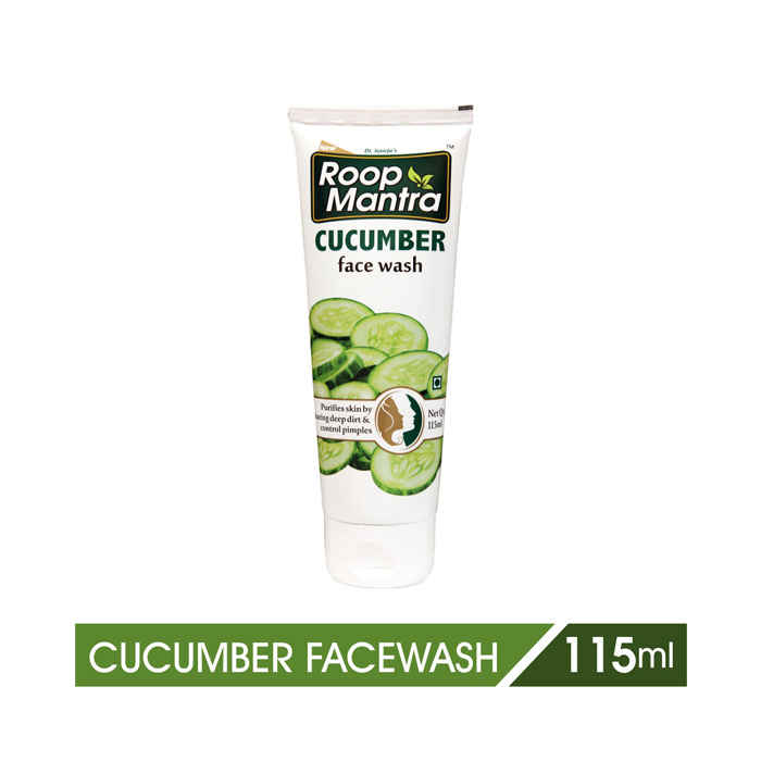 Buy Roop Mantra Herbal Cucumber Face Wash (115 ml) - Purplle