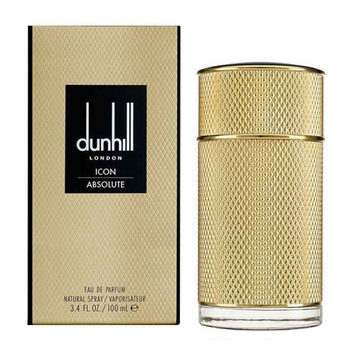 Buy Dunhill Icon Absolute Eau De Parfum For Man Natural Spary (100 ml) New Golden Box - Purplle
