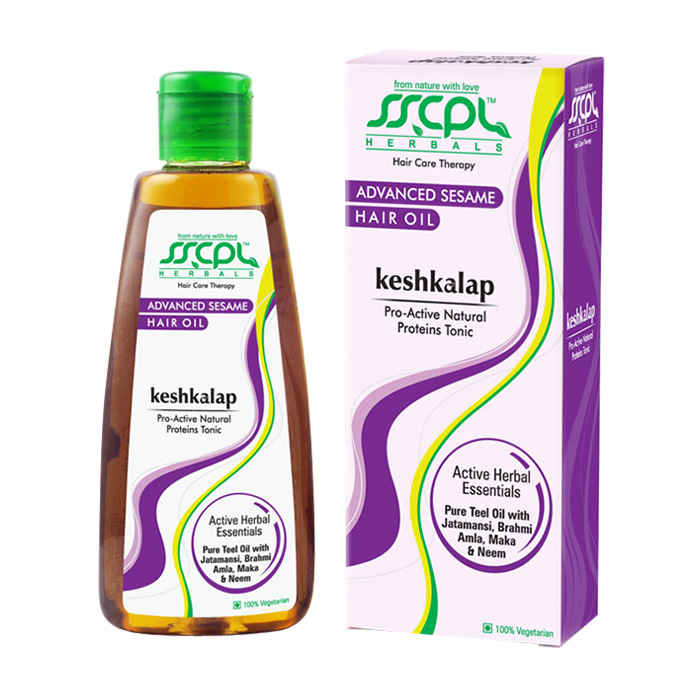 Buy SSCPL Herbals Keshkalap Advanced Sesame Hair Oil (200 ml) - Purplle