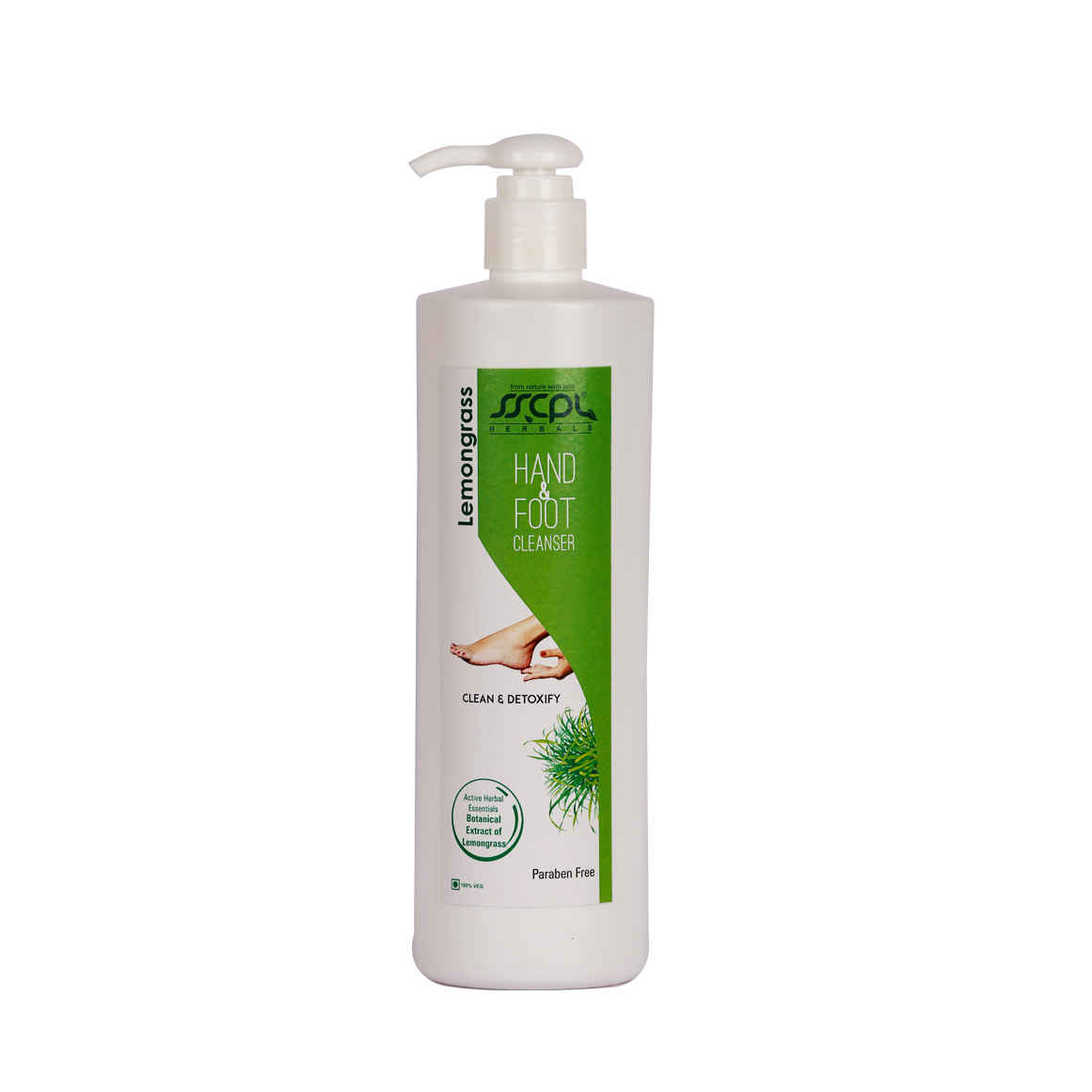 Buy SSCPL Herbals Lemongrass Hand & Foot Cleanser (500 ml) - Purplle