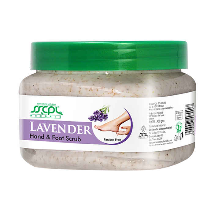 Buy SSCPL Herbals Lavender Hand & Foot Scrub (450 g) - Purplle