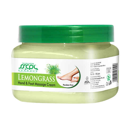 Buy SSCPL Herbals Lemongrass Hand & Foot Massage Cream (150 g) - Purplle