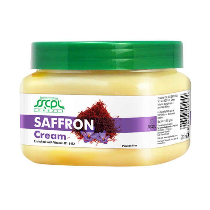 Buy SSCPL Herbals Saffron Cream (450 g) - Purplle