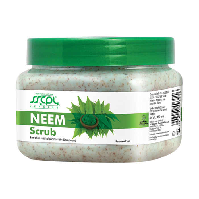 Buy SSCPL Herbals Neem Scrub (450 g) - Purplle