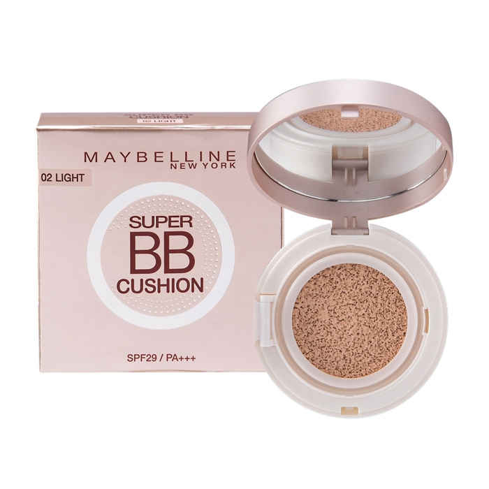 Buy Maybelline New York BB Cushion Shade 02 Light (14 g) - Purplle