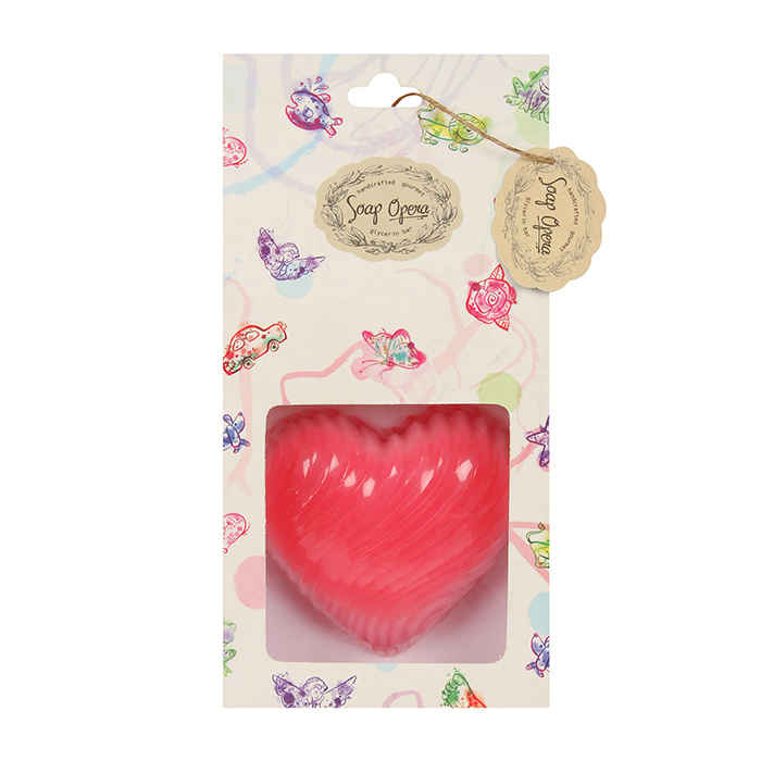 Buy Soap Opera Designer Soap-Swirled Heart (110 g) - Purplle