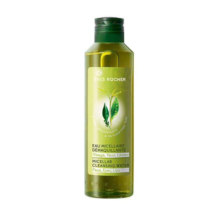 Buy Yves Rocher 3 Detoxifying Teas Micellar Cleansing Water (200 ml) - Purplle