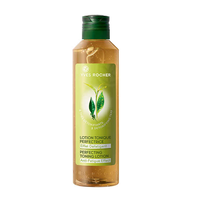 Buy Yves Rocher 3 Detoxifying Teas Perfecting Toning Lotion (200 ml) - Purplle