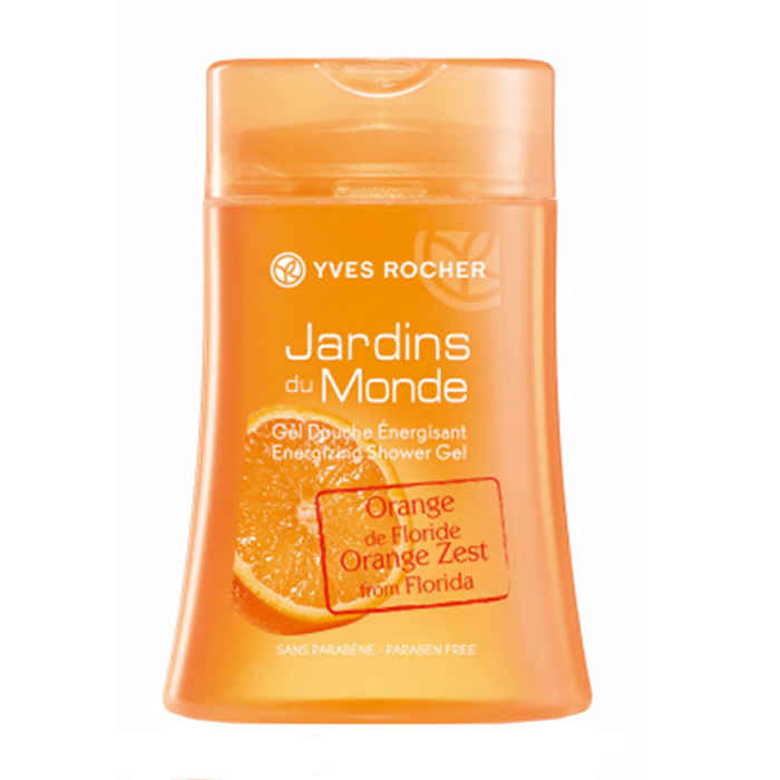 Buy Yves Rocher Jardins Du Monde Energizing Shower Gel Orange From Florida Bottle (200 ml) - Purplle