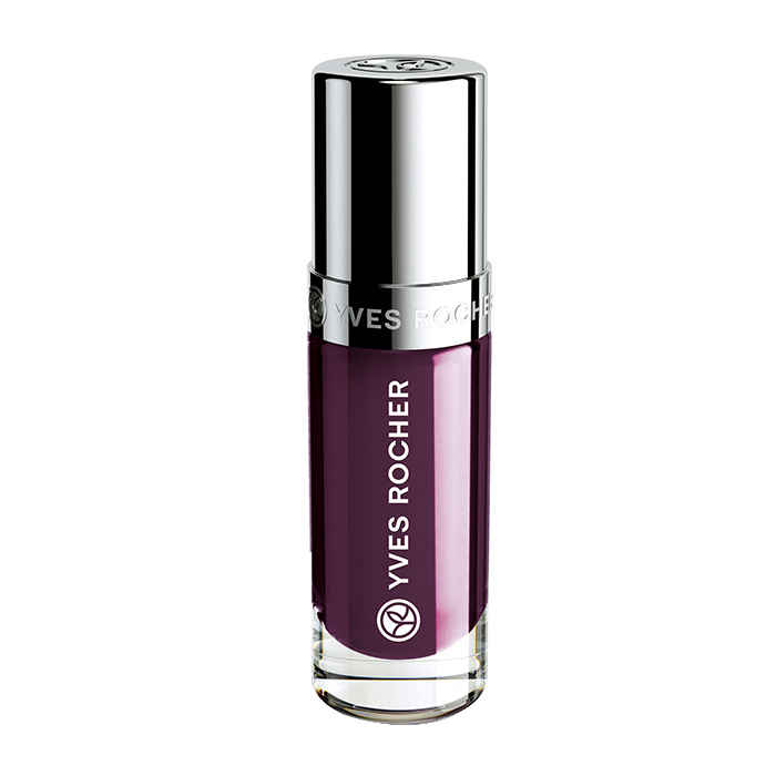 Buy Yves Rocher Gel Effect Lacquer Dark Eggplant (5 ml) - Purplle