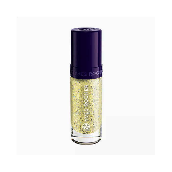 Buy Yves Rocher Nail Polish Glittery Gold 94 (5 ml) - Purplle