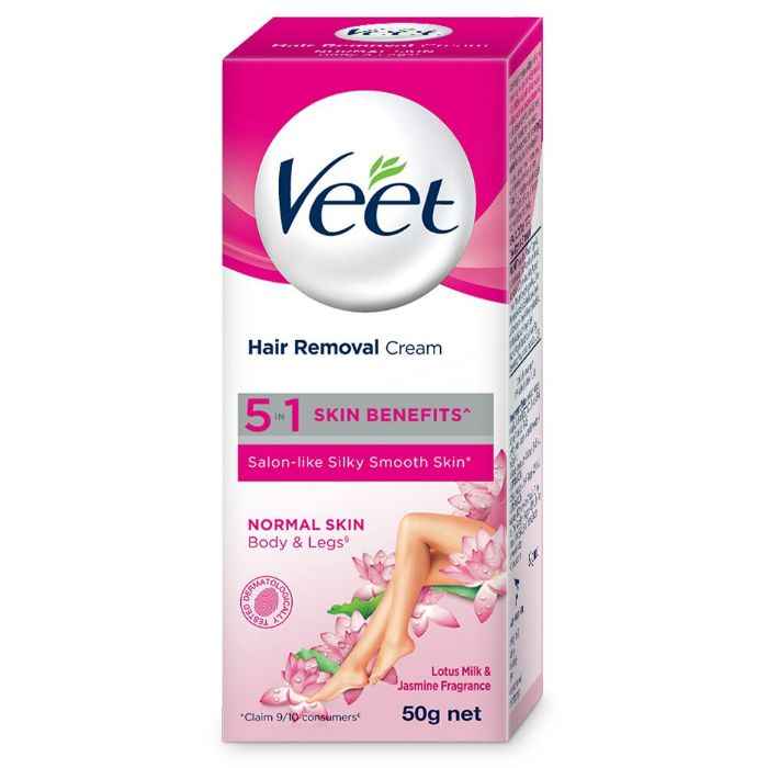 Buy Veet Hair Removal Cream Normal Skin (50 g) - Purplle