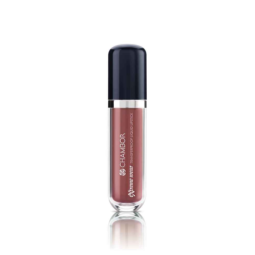 Buy Chambor Extreme Wear Transferproof Liquid Lipstick - Coffee Date# 482 - Purplle