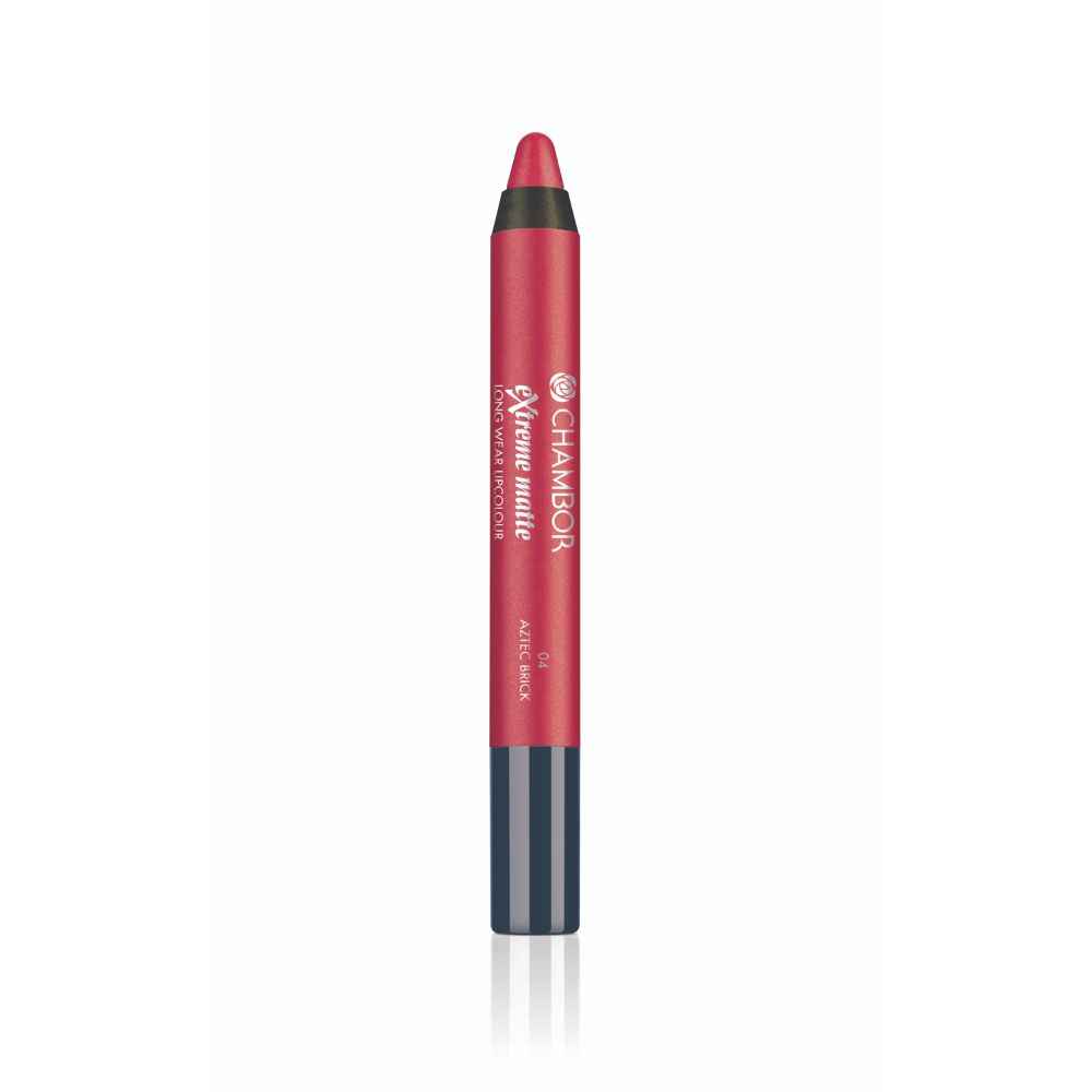 Buy Chambor Extreme Matte Long Wear Lip Colour, Aztek Brick No.04 - Purplle