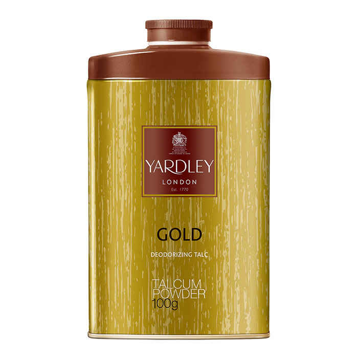 Buy Yardley Gold Perfumed Talc (100 g) - Purplle