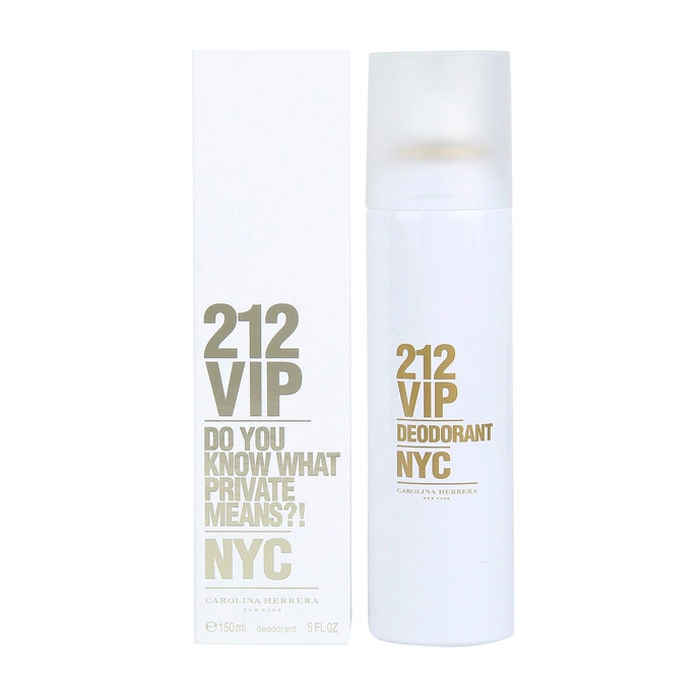 Buy Carolina Herrera 212 VIP Deodorant For Women ((150 ml)) - Purplle