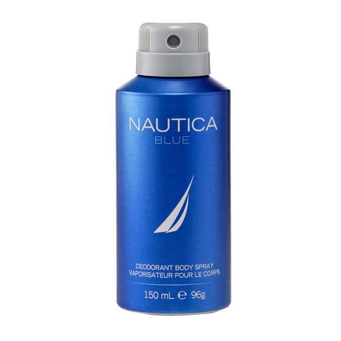 Buy Nautica Blue Deodorant Body Spray For Men (150 ml) - Purplle