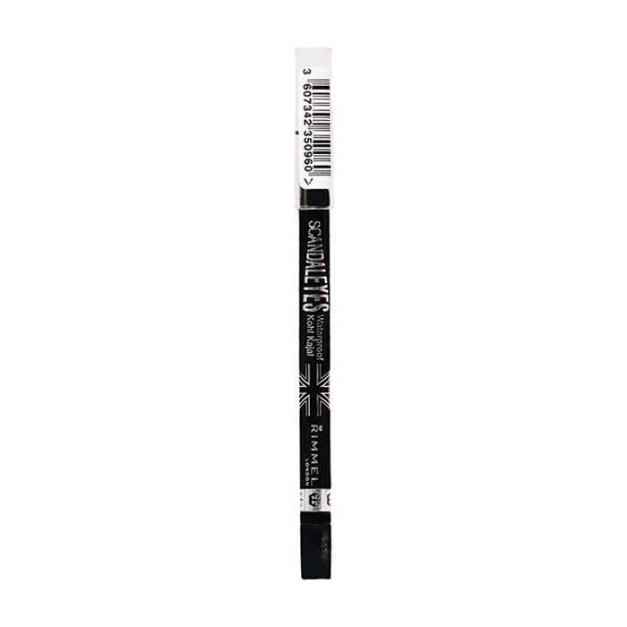 Buy Rimmel Scandaleyes Waterproof Kohl Kajal - Black #001 (2.5 ml) - Purplle