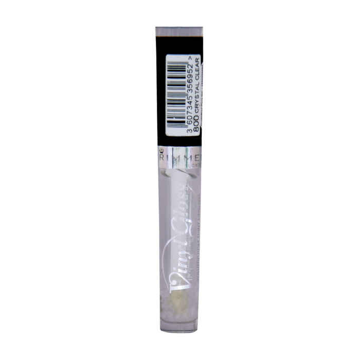 Buy Rimmel Vinyl Gloss Voluptuously Shiny LG- Crystal Clear #800 (4.5 g) - Purplle
