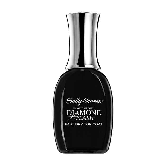 Buy Sally Hansen Diamond Flash Fast Dry Top Coat 60 Second To Stronger (13.3 ml) - Purplle