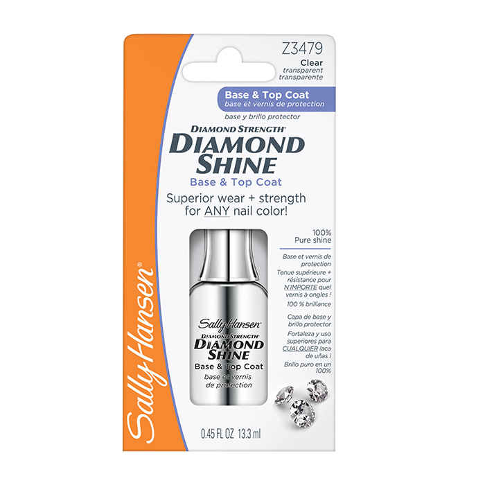 Buy Sally Hansen Diamond Shine Base & Top Coat 13.3Ml (13.3 ml) - Purplle