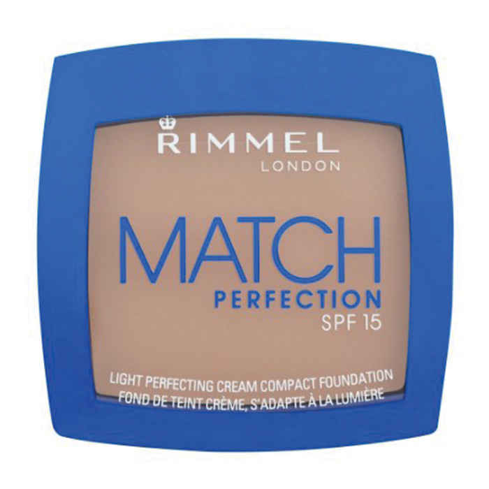 Buy Rimmel Match Perf Spf15 Light Cream Compact Fnd-Ture Nude #303 (7 g) - Purplle