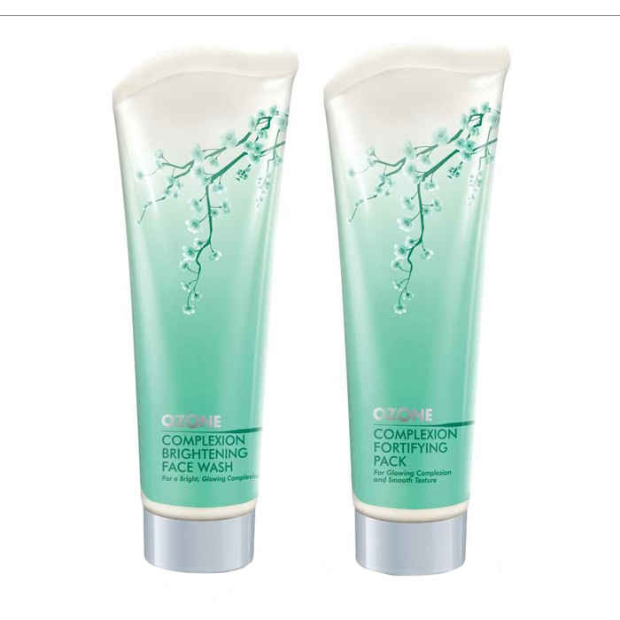 Buy Ozone Ayurvedics Complexion Brightening Face Wash + Complexion Brightening Healing Mask (200 g) - Purplle