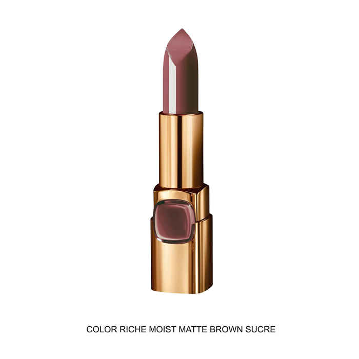 Buy L'Oreal Paris Color Riche Moist Matte Lipstick Chocolate Bisous 225 (4.2 g) - Purplle
