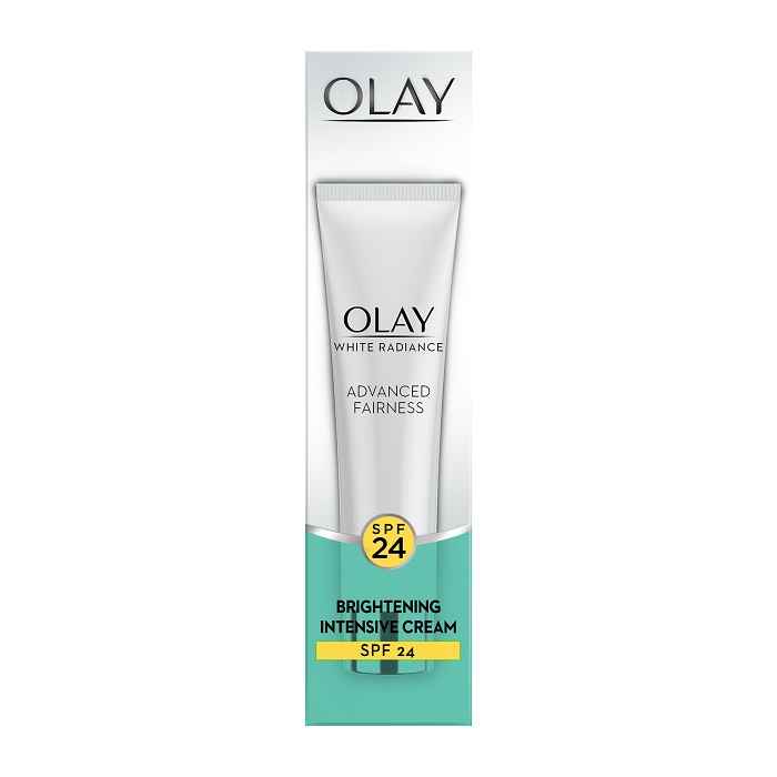 Buy Olay White Radiance Advanced Whitening Fairness Protective Skin Cream Moisturizer SPF 24 UVA/UVB (20 g) - Purplle