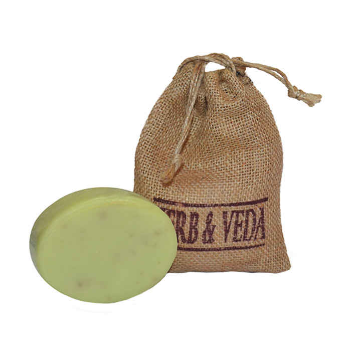Buy Herb & Veda Haldi Tulsi With Vitamine E (100 g) - Purplle